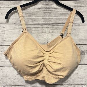Maternity Kindred Bravely Sublime Hands-Free Nursing Bra, Women's Size XL Beige